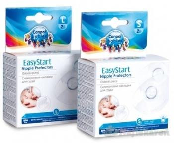 Canpol Babies EasyStart Premium Chrániče veľ. S 2ks