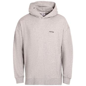 Calvin Klein MODERN COTTON LOUNGE-L/S HOODIE Férfi pulóver, szürke, méret