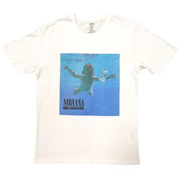 Nirvana tričko Nevermind Album Biela XXL