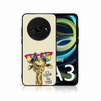 MY ART Ochranný kryt pre Xiaomi Redmi A3 GIRAFFE (180)