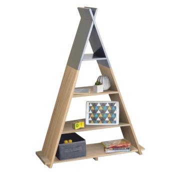 Detský regál BARNIE v tvare pyramídy Tempo Kondela
