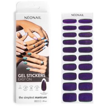 NEONAIL Easy On Gel Stickers folii autocolante pentru unghii culoare M02 20 buc