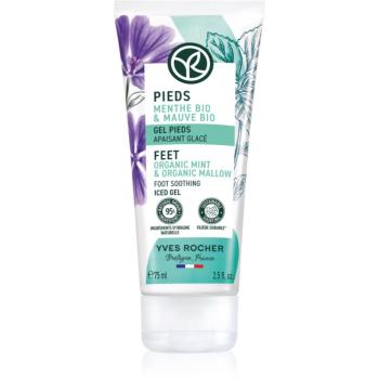 Yves Rocher Pieds chladivý gél na nohy Organic Mint & 75 ml