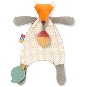 Babyono Hračka maznáčik pískací s hryzadlom líška Pete 0m+ (5901435413135)