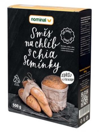 NOMINAL Zmes na chlieb s chia semienkami 500 g