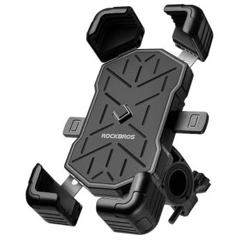 ROCKBROS RUGGED Držiak smartfónu na bicykel do 7.2" čierny