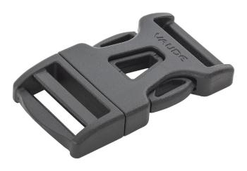 Vaude Steckschnalle 25 mm Single Adjust black