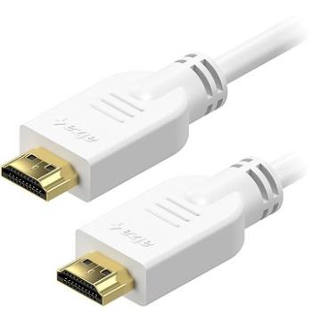 AlzaPower Core HDMI 1.4 High Speed 4K 20 m biely (APW-CBHD14S200W)