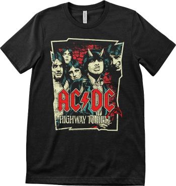 AC/DC Tričko Highway To Hell Unisex Black 2XL