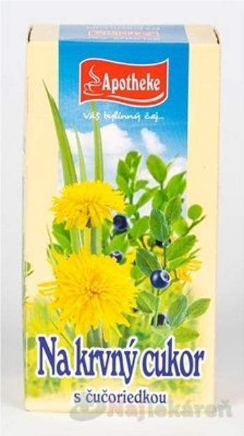 APOTHEKE ČAJ NA KRVNÝ CUKOR S ČUČORIEDKOU, 20x1,5g
