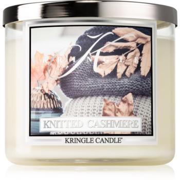 Kringle Candle Knitted Cashmere vonná sviečka 411 g