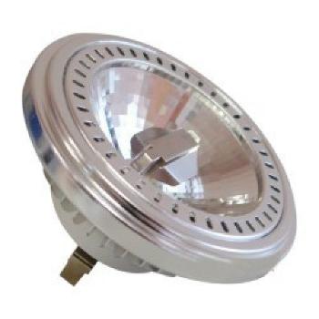 LED lámpa , 12V DC , AR111 , G53 , 15 Watt , 20° , természetes fehér