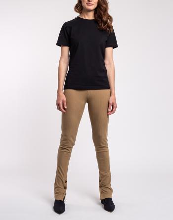 Ninety Percent Felix Stretch Tencel™ Vent Leggings BROWN KHAKI S