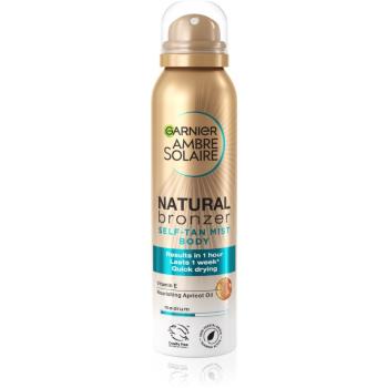 Garnier Ambre Solaire Natural Bronzer samoopaľovacia hmla na telo 150 ml