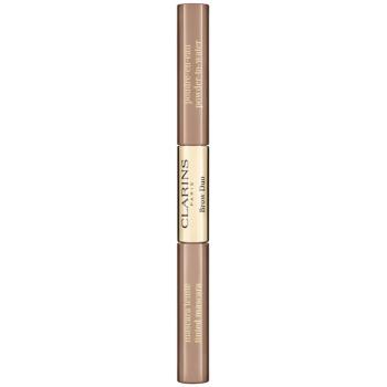 Clarins Brow Duo set na úpravu obočia pre fixáciu a tvar odtieň 02 - Auburn 2.8 g