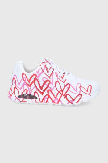 Tenisky Skechers SKECHERS X JGOLDCROWN biela farba, 155507