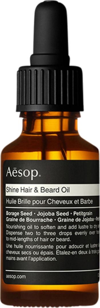 Aesop Vyživujúci olej pre vlasy aj fúzy Shine Hair and Beard Oil 25 ml