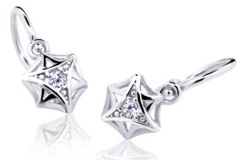 Cutie Diamonds Detské náušnice z bieleho zlata s diamantmi C2209-10-10-X-2-D