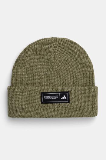 Čiapka adidas Essentials zelená farba, IY5257