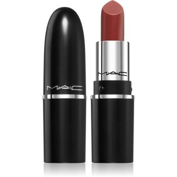 MAC Cosmetics MACximal Sleek Satin Lipstick Mini saténový rúž pre dokonalý vzhľad odtieň CREME IN YOUR COFFEE 1.5 g