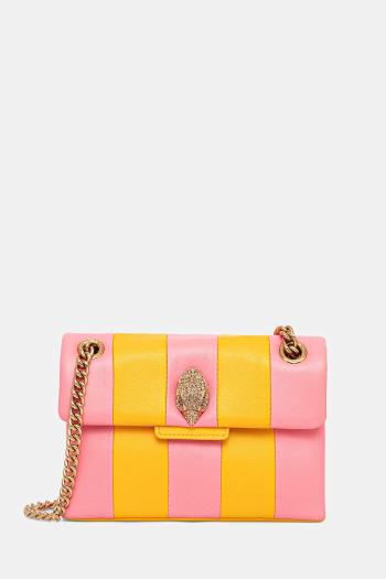 Kožená kabelka Kurt Geiger London KENSINGTON ružová farba, 3582257109