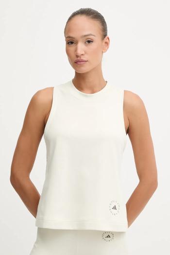 Tréningový top adidas by Stella McCartney béžová farba, JW4479