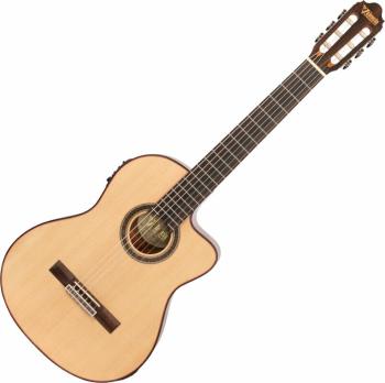 Valencia VC704CE 4/4 Natural Klasická gitara s elektronikou