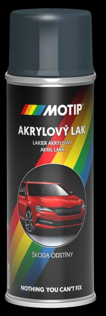 AUTOSPREJ ŠKODA - Metalíza na auto v spreji AC9154 - šedá saténová 0,2 L