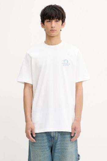 Bavlnené tričko adidas Originals Graphic Tee pánske, biela farba, s potlačou, KC4956