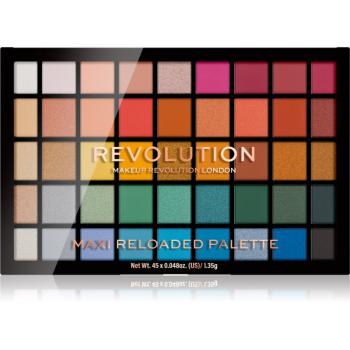 Makeup Revolution Maxi Reloaded Palette paletka púdrových očných tieňov odtieň Big Shot 45x1.35 g