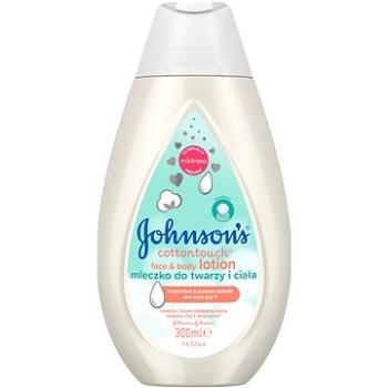 JOHNSONS BABY Cottontouch mlieko na telo a tvár 300 ml (3574661428093)