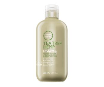 Paul Mitchell Obnovujúci konopný kondicionér a telové mlieko 2 v 1 Tea Tree Hemp (Restoring Conditioner & Body Lotion) 300 ml