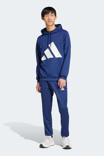 Tepláková súprava adidas BL FT HD TS pánska, tmavomodrá farba, JC5389