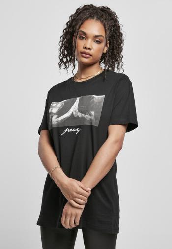 Mr. Tee Ladies Pray Tee black - XL