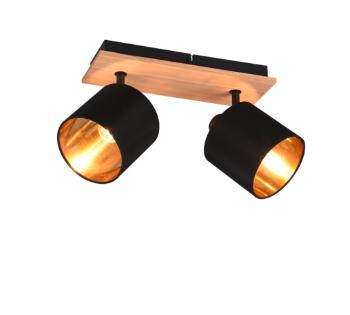 Bodové osvetlenie Reality Tommy drevodekor R81332030