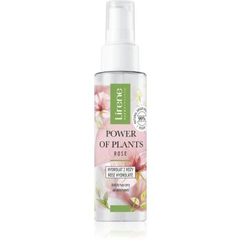 Lirene Power of Plants Rose osviežujúca ružová voda 100 ml