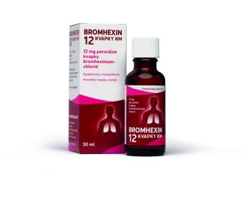 BROMHEXIN 12 kvapky 30 ml