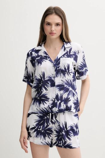 Pyžamo Dkny dámske, tmavomodrá farba, YI90052