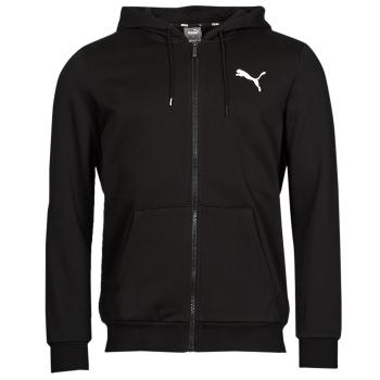 Puma  ESS FZ HOODED JACKET FL  Mikiny Čierna