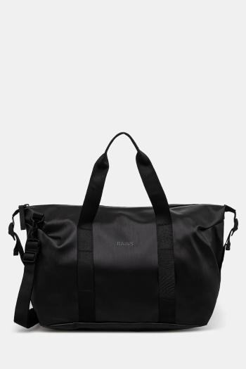 Taška Rains Hilo Weekend Bag Small W3 čierna farba, 14220