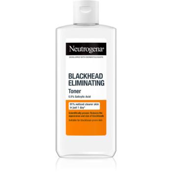 Neutrogena Blackhead Eliminating čistiace tonikum proti čiernym bodkám 200 ml