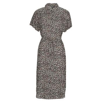 Vero Moda  VMBUMPY SS CALF SHIRT DRESS NOOS  Dlhé šaty Viacfarebná