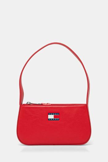Kabelka Tommy Jeans červená farba, AW0AW16966