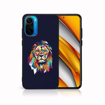 MY ART Silikónový obal Xiaomi Poco F3 LION (246)