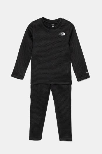 Sada detského funkčného prádla The North Face DOTKNIT THERMAL SET čierna farba, NF0A88VCJK31