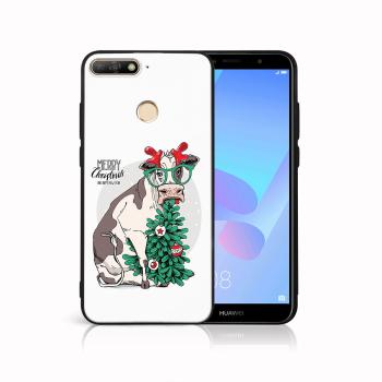 MY ART Kryt s vianočným dizajnom Huawei Y6 Prime 2018 MERRY CHRISTMAS (074)