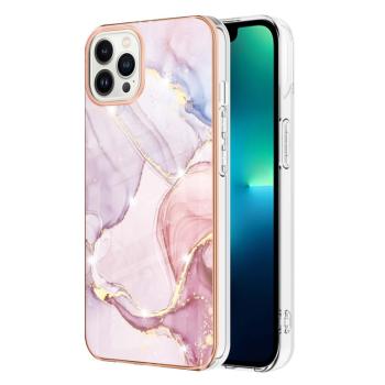 IMD MARBLE Ochranný kryt Apple iPhone 15 Pro Max ROSE GOLD