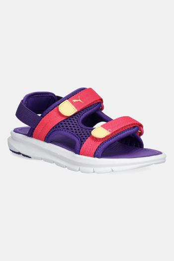 Detské sandále Puma Evolve PS fialová farba