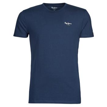 Pepe jeans  ORIGINAL BASIC NOS  Tričká s krátkym rukávom Modrá