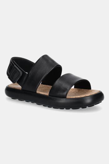 Kožené sandále Camper Pelotas Flota Sandal dámske, čierna farba, K201772-001